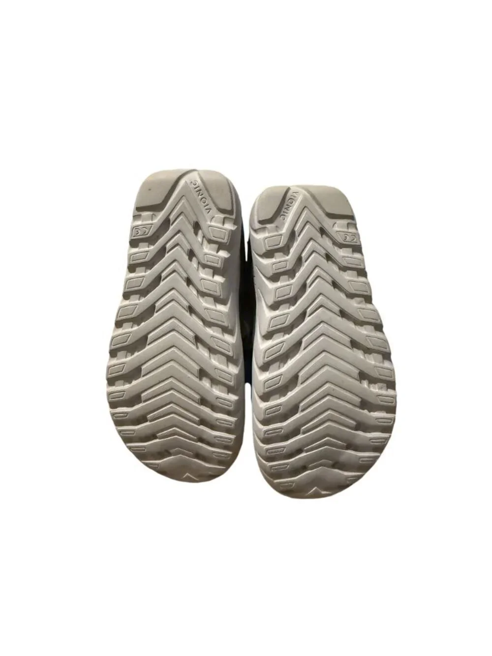 Vionic Mens Gray Flip Flop Sandals With Arch Support & Durable Outsole - Size 8